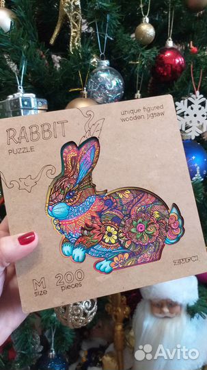 Деревянный пазл zufa