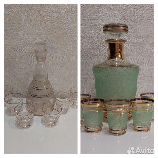 Штофы и графины СССР