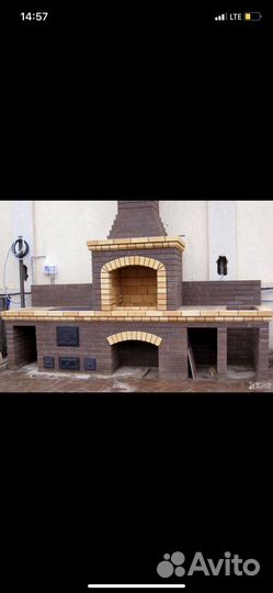 Печник кладка печей каминов барбекю