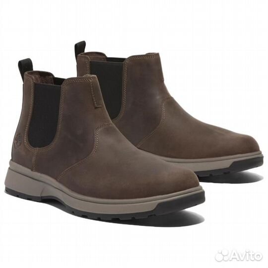 Timberland Chelsea Boots Men Dark Brown (41)