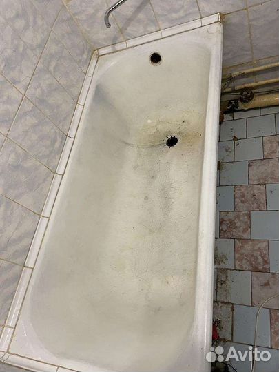 Реставрация ванн жидким акрилом мрамором