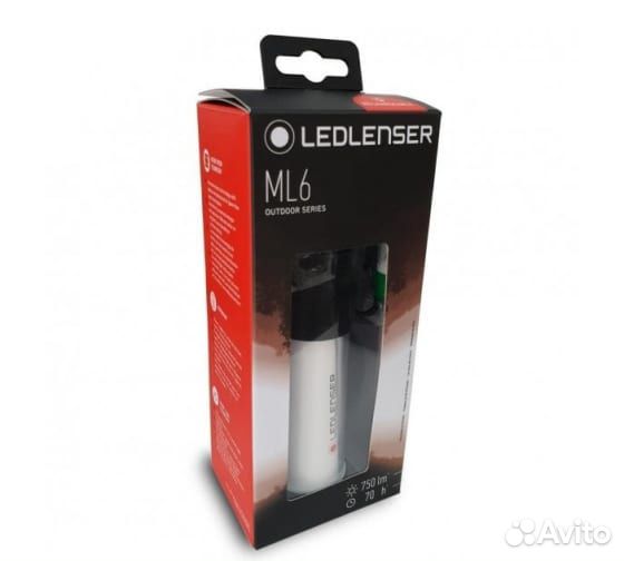 Фонарь светодиодный LED Lenser ML6 черный 750лм