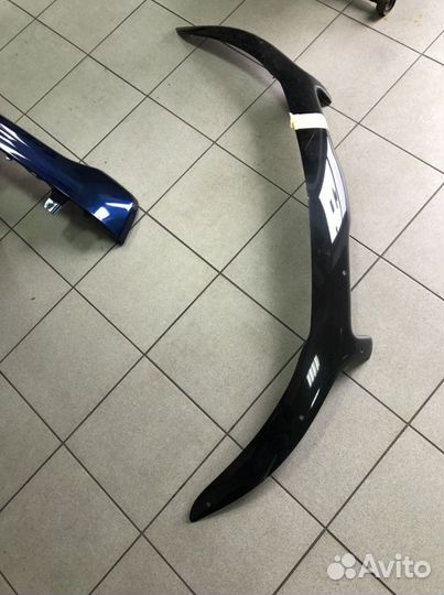 Мухобойка на капот KIA soul