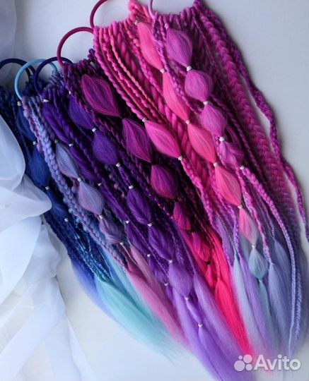 Резинки для волос ручной работы