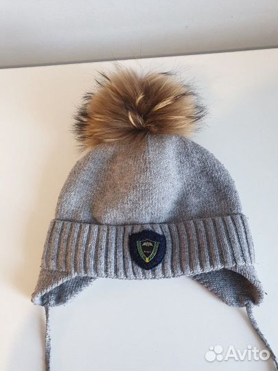 Зимняя шапка для мальчика