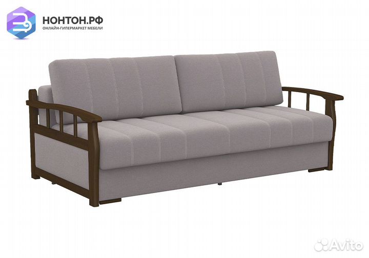 Диван еврокнижка шагающая Барон сиреневый