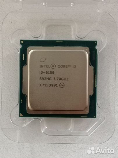 Процессор Intel Core i3 6100