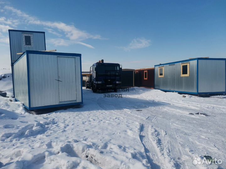 Блок контейнер для строителей. Привезем за 1 день