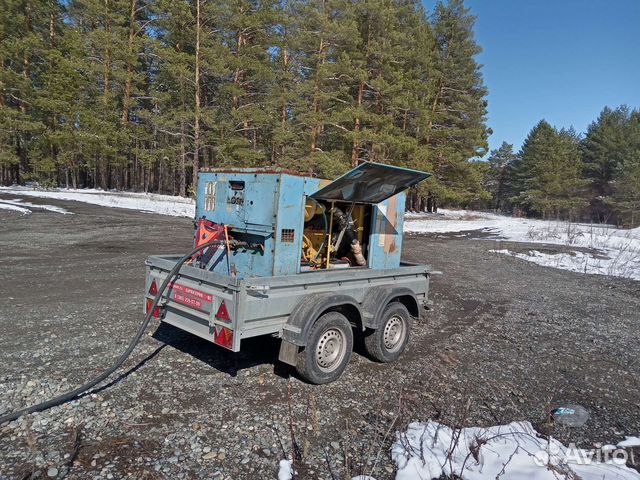 Аренда дизельного компрессора 5,5м3 7атм