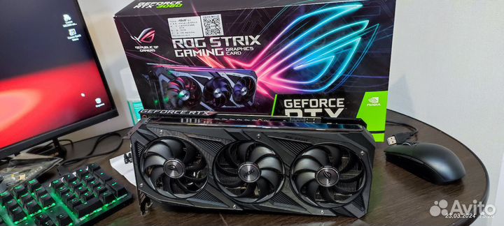 Asus ROG strix GeForce RTX 3060 V2 OC Edition 12GB