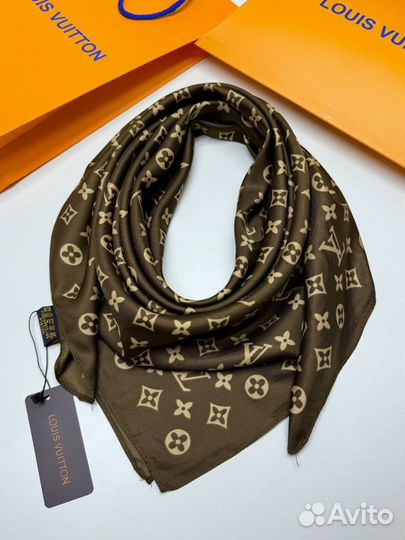 Платки шарф фирменные разные цвета Louis Vuitton