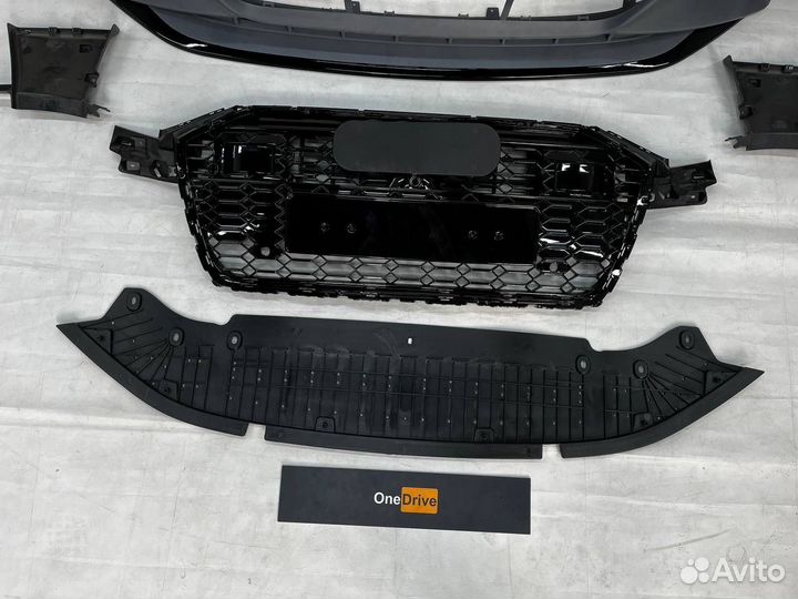 Передний бампер Audi a6 c8 RS6 Look