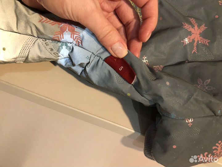 Теплая зимняя куртка для собак мелких пород