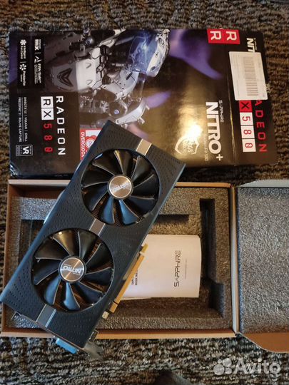 Sapphire rx 580 nitro+ 8gb