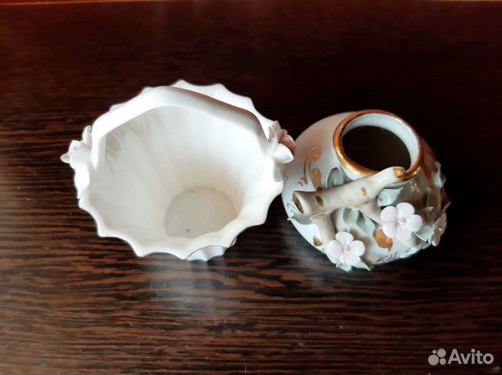 Мини ваза винтаж фарфор