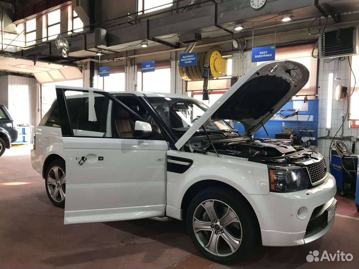 Выездная диагностика Range Rover Evoque phev