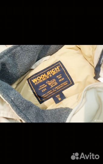 Пуховик woolrich