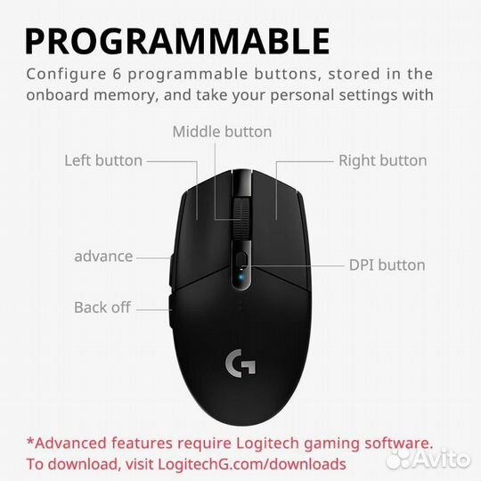 Игровая мышь Logitech G304