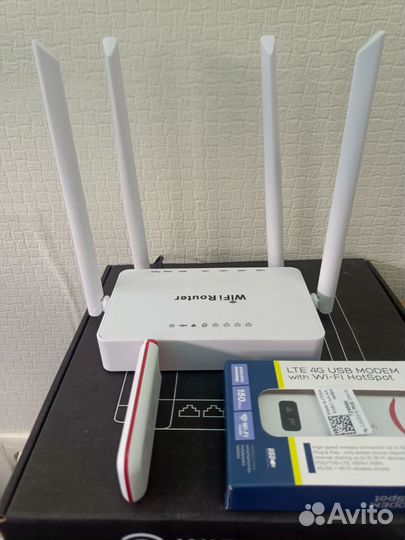 Комплект 4G интернета keenetic