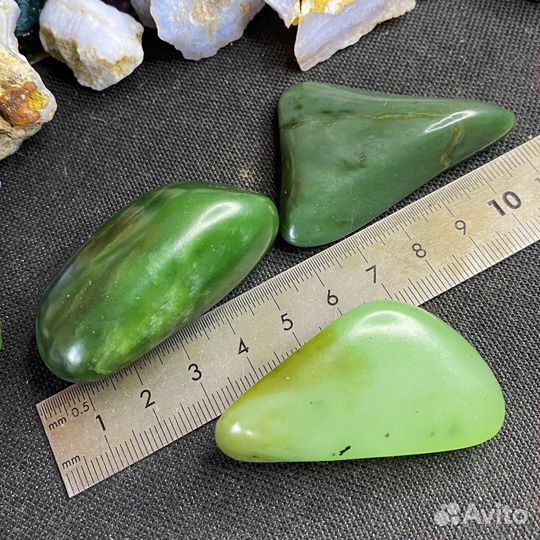 Нефрит галтовка