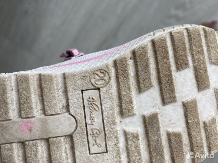 Ботинки для девочки 20 размер