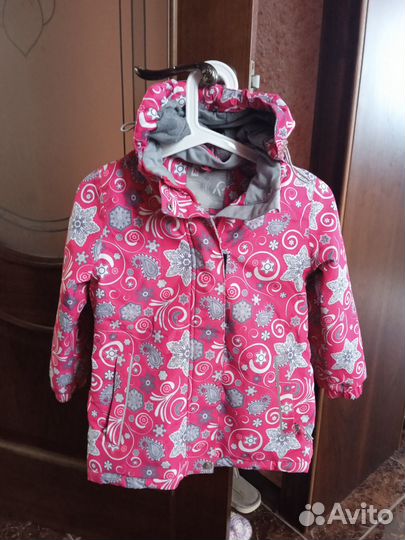 Куртки для девочки сезон весна-осень, фирма reimo