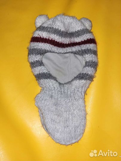 Шапка шлем очень тёплая и комфортная