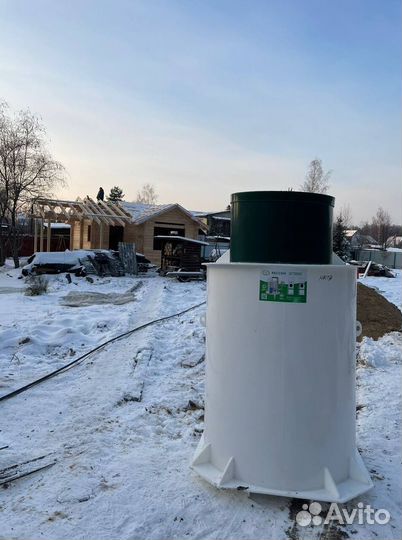 Септик под ключ для частных домов, дачных участков