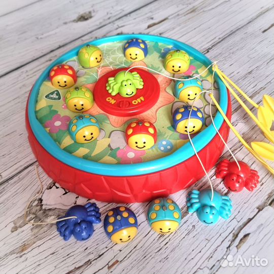 Настольная игра Рыбалка ELC поймай жучка игрушка