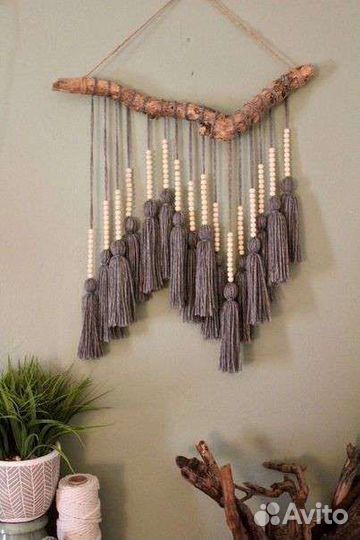 Панно из макраме