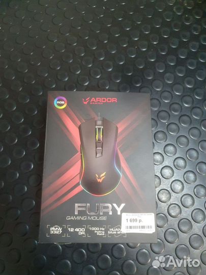Мышь проводная ardor gaming Fury