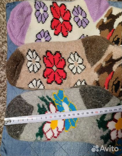 Носки шерстяные женские