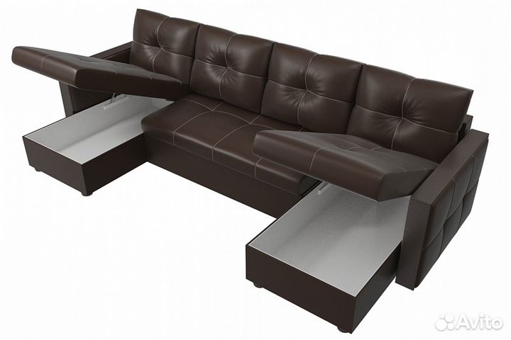 П-образный диван-кровать 