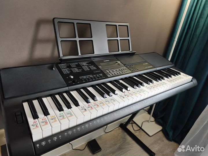 Синтезатор casio ct x800 и аксессуары