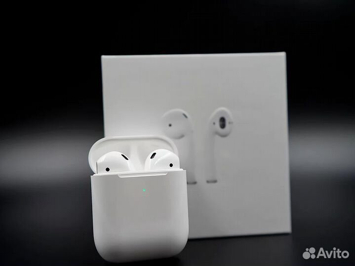 Наушники AirPods 2 1в1 с оригиналом