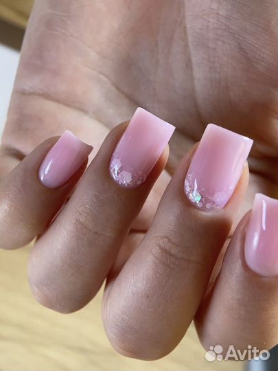 Маникюр с покрытием