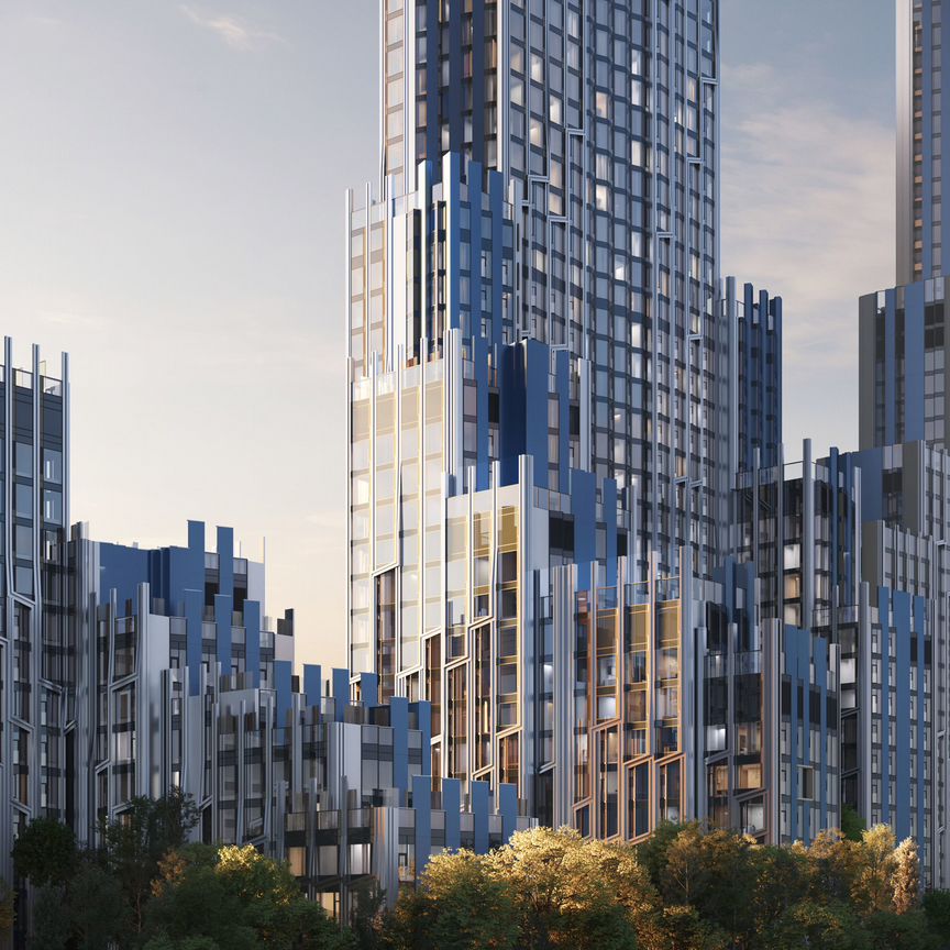 3-к. квартира, 93,5 м², 23/56 эт.