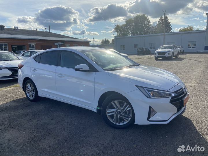 Hyundai Elantra 1.6 AT, 2019, 91 477 км