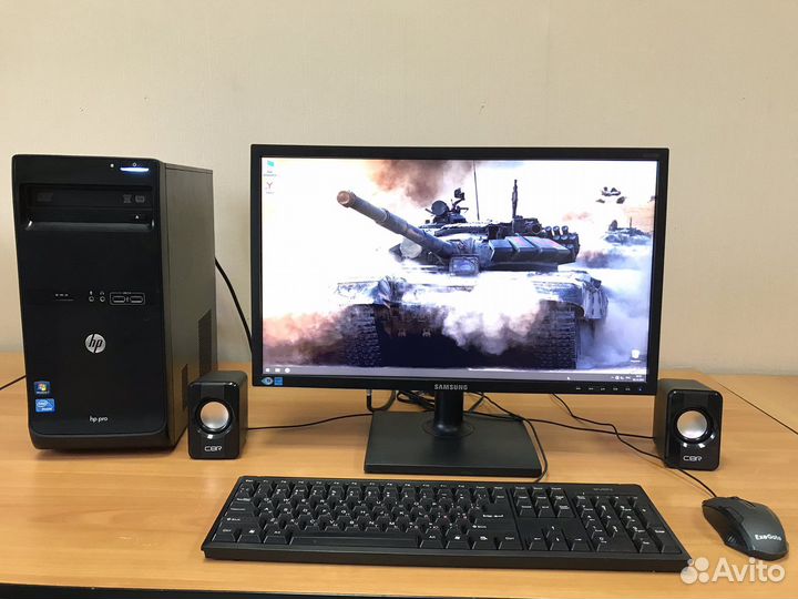 Игровой Пк i5, Geforce GTX 1050 2Гб, 8Гб Озу, SSD