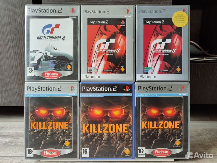 Лицензионные игры для PlayStation 2 PS2