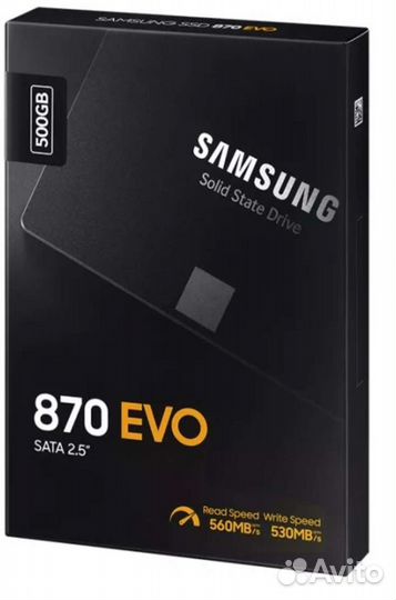 Жесткий диск ssd 870 evo 500gb