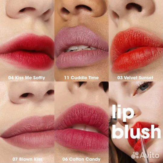 Sephora Lip Blush Матовый тинт-румяна для губ