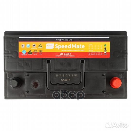 Speedmatesm-EA900 АКБ speedmate Premium 12V 9