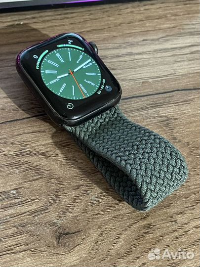 Часы apple Watch 6 44 mm nike+плетенный рем ориг