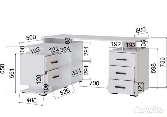 Компьютерный стол новый