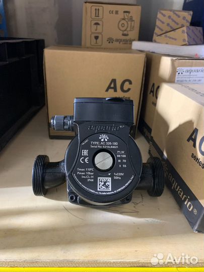 Циркуляционный насос aquario AC 326-180 (Hmax напо