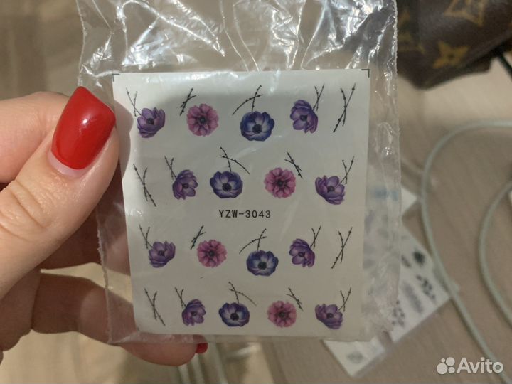 Слайдеры наклейки для ногтей