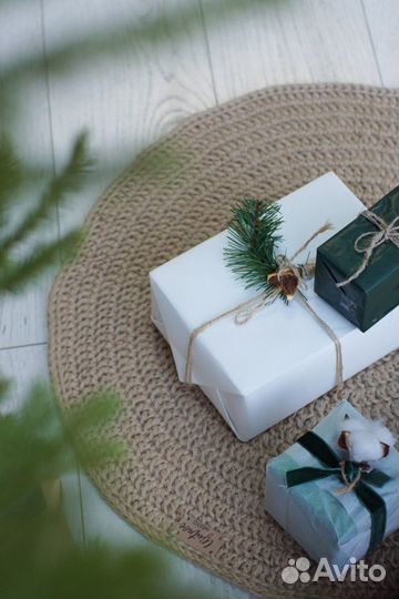 Ковер из джута