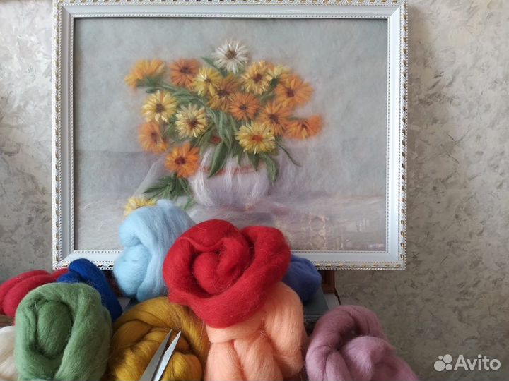Шерсть для картин