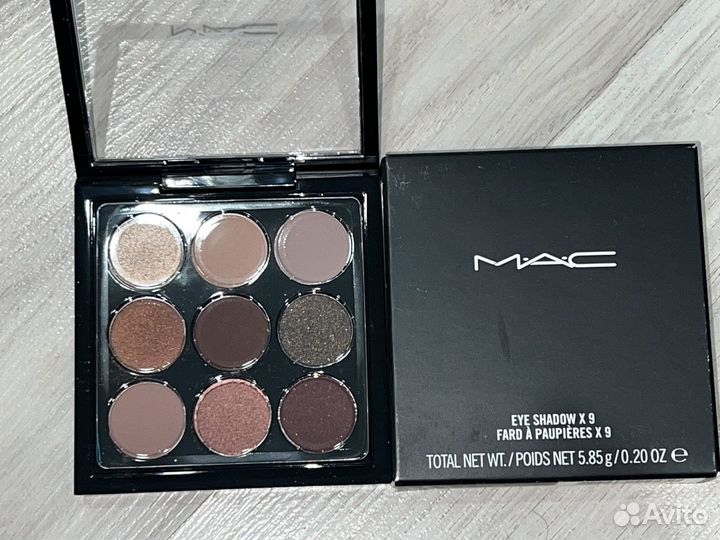 Палетка теней Х 9 EYE shadow burgundy times nine